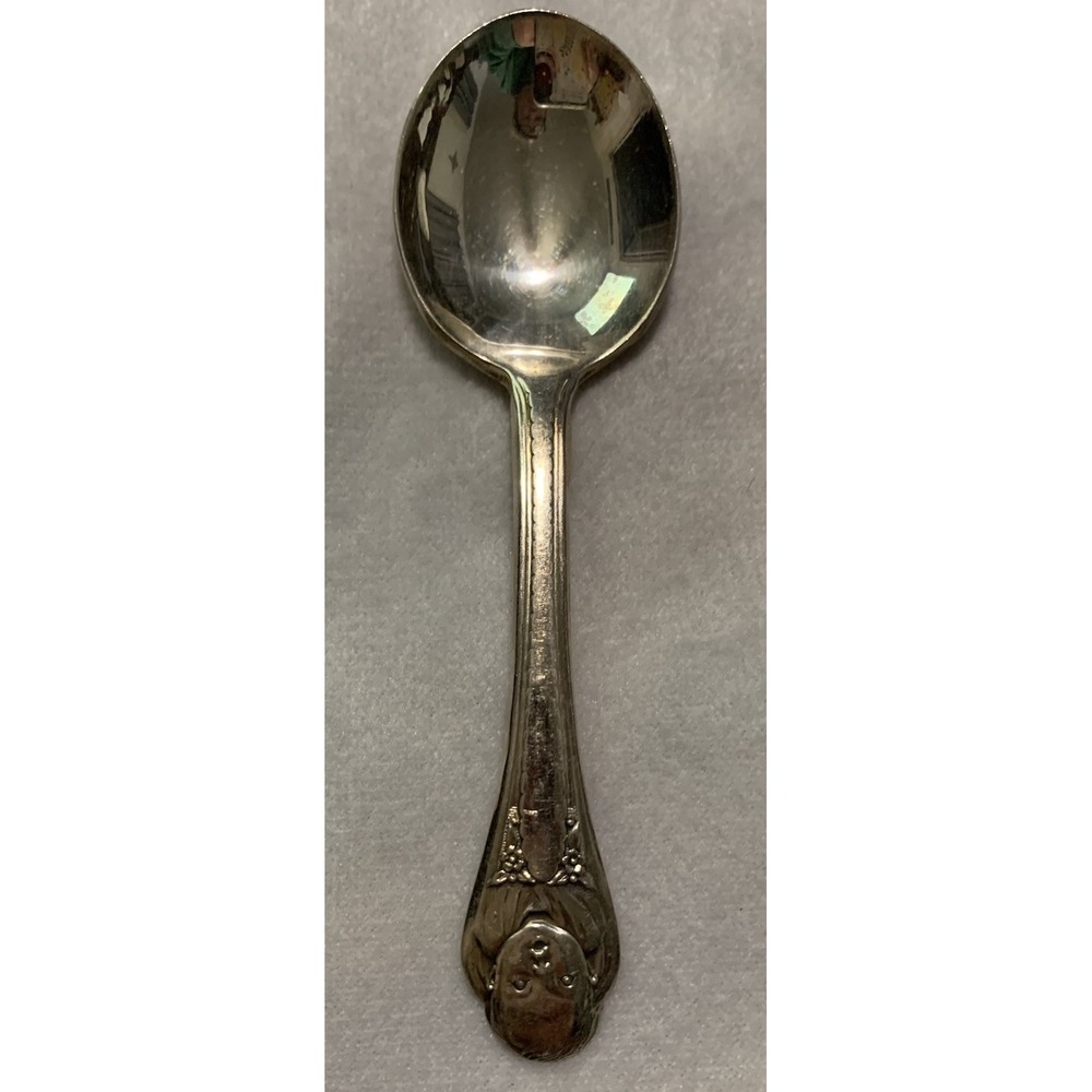 Vintage Gerber Baby Winthrop Silver-Plated Baby Spoon 4.25"